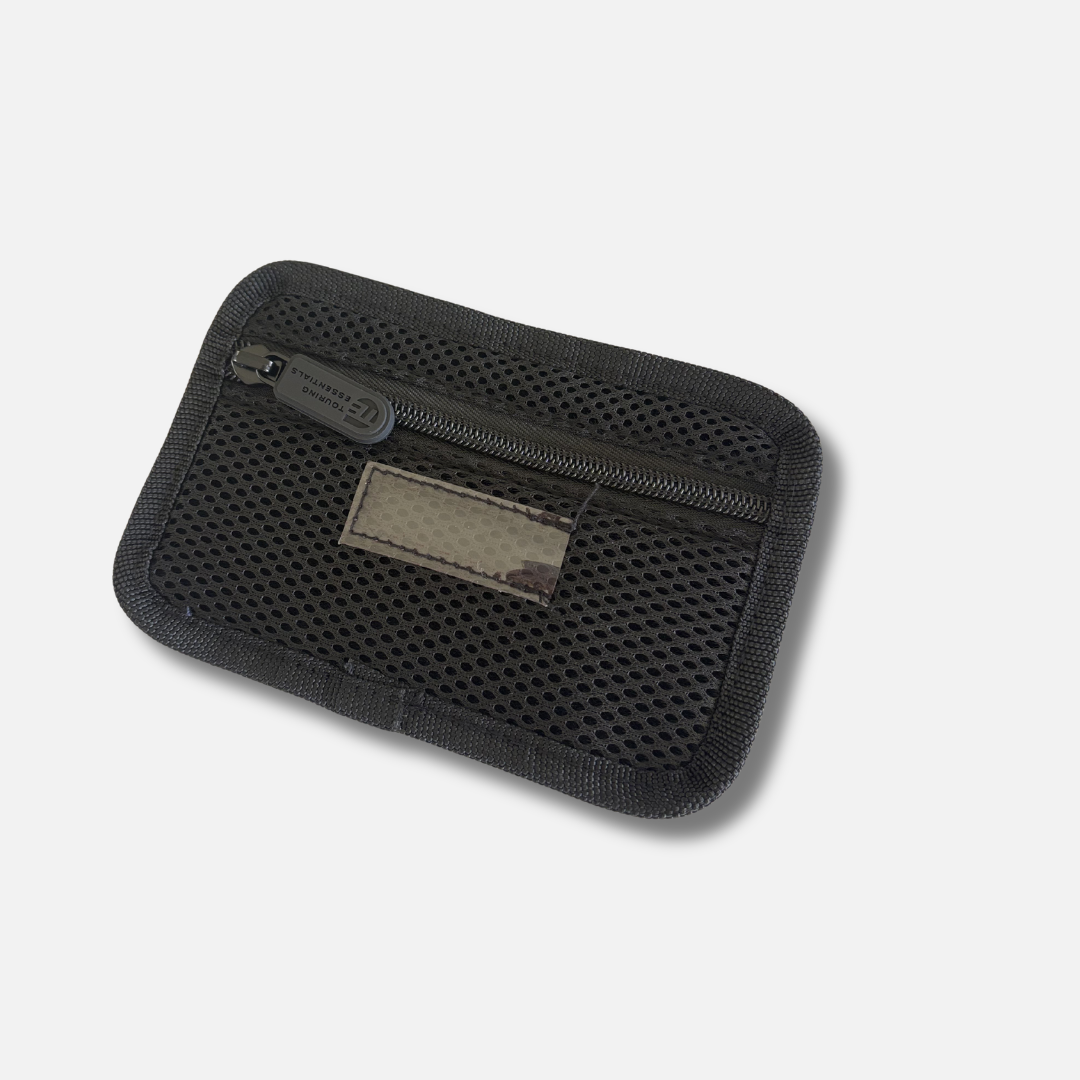 cord storage bag on white background