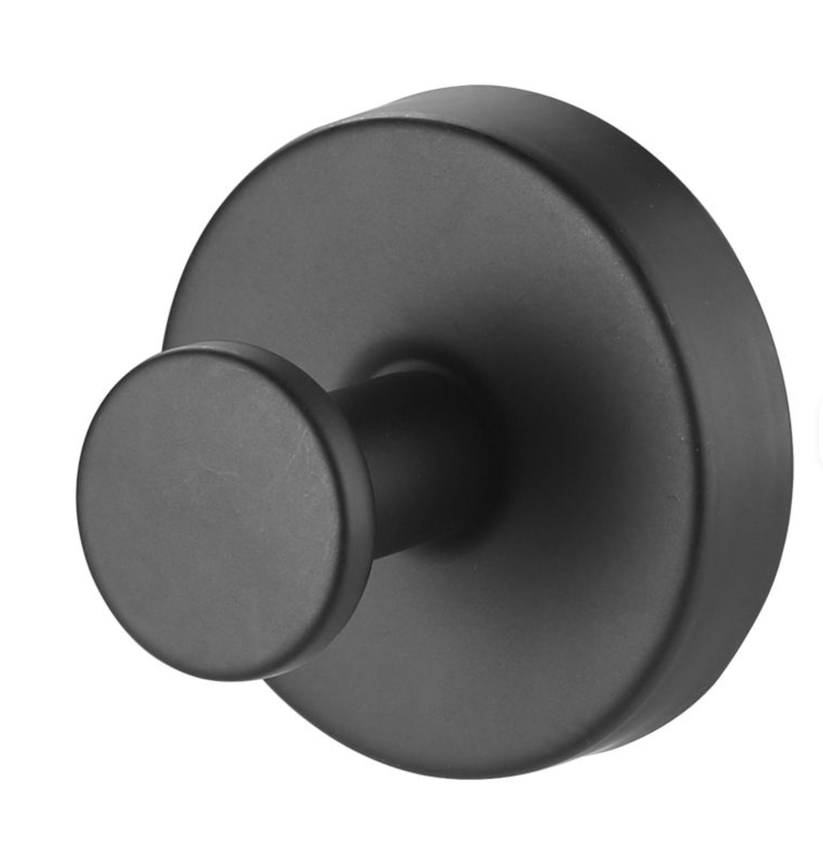 black towel hook